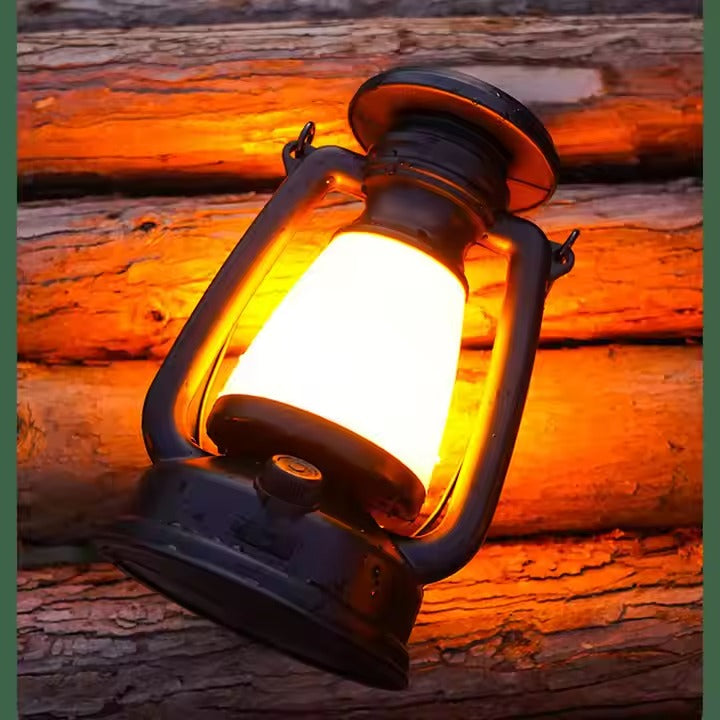 Solar Lantern Outdoor Hanging Solar Light Led Warm Light Waterproof Camping Lamps Landscape Decor for Table Patio Garden Yard