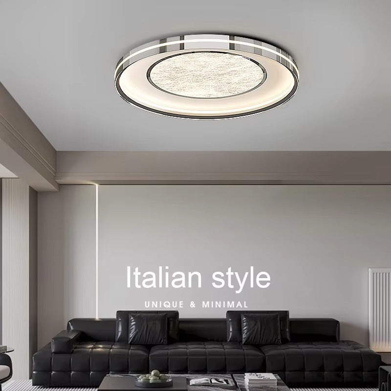 Modern Minimalist Italian-Style Full Spectrum LED Ceiling Lamp Luxury Atmospheric Zhongshan Acrylic for Living Room Hall