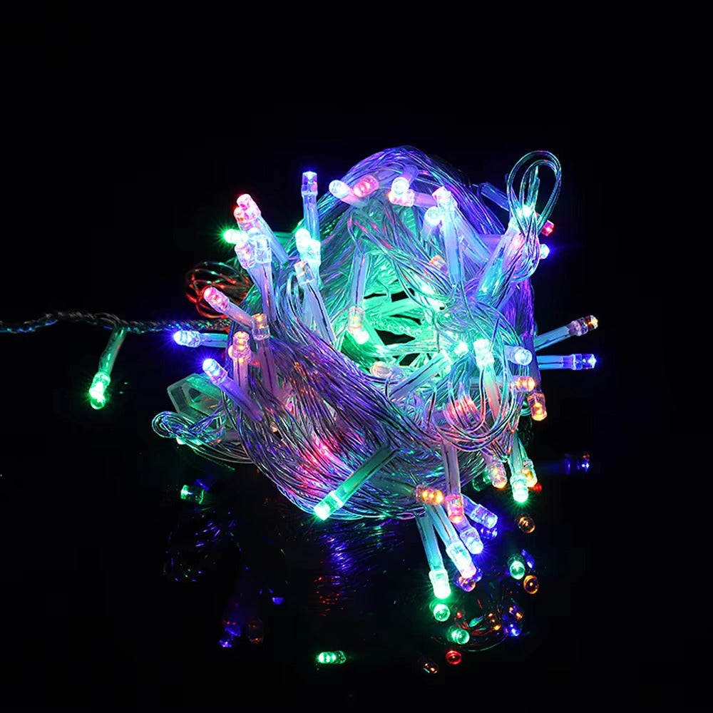 Hot Sale 10M LED String Light 100 Leds for Wedding Christmas Decorations Outdoor Twinkle Lights Christmas Decorative Lighting