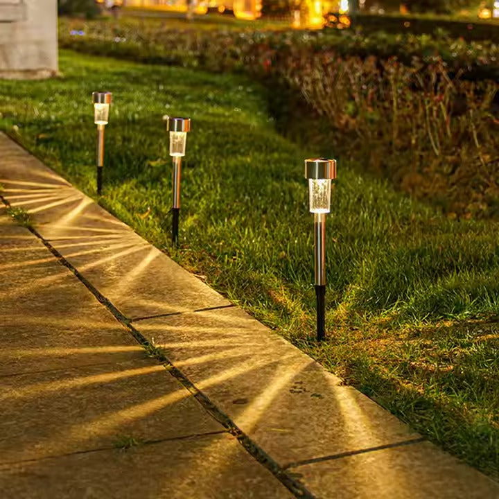 Hot Sale LED Solar Floor Lamp Control Landscaping Garden Solar Ground Lights for Lawn Pathway Yard Solar Power Led Light Lamp