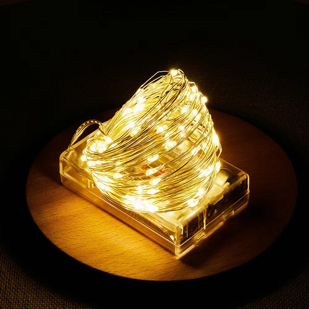 Hot Sale Leds LED String Lights Battery Operated LED Copper Wire for Party Christmas Decoration