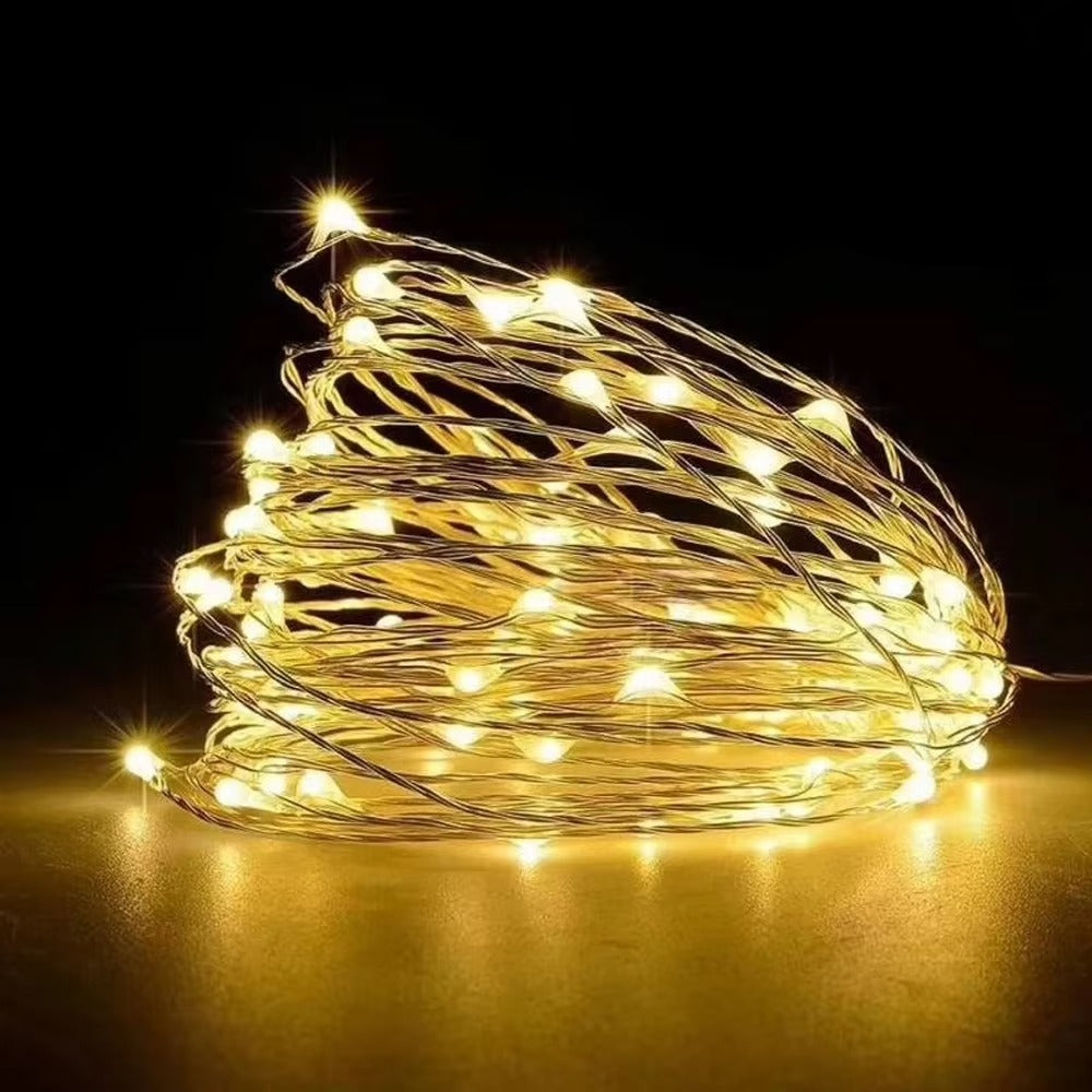 Hot Sale Leds LED String Lights Battery Operated LED Copper Wire for Party Christmas Decoration