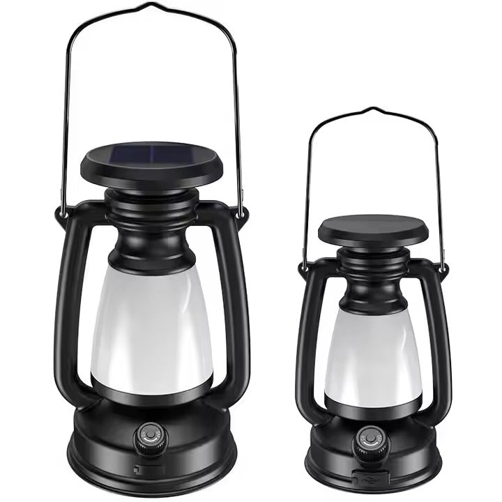 Solar Lantern Outdoor Hanging Solar Light Led Warm Light Waterproof Camping Lamps Landscape Decor for Table Patio Garden Yard